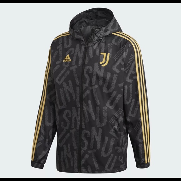 Adidas Juventus Full Zip Windbreaker Jacket